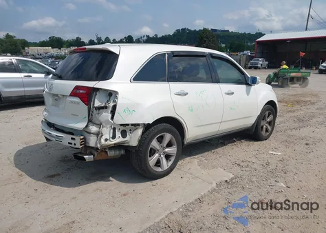 2011 Acura Mdx Technology Package из США, поврежденный, VIN 2HNYD2H6XBH526074